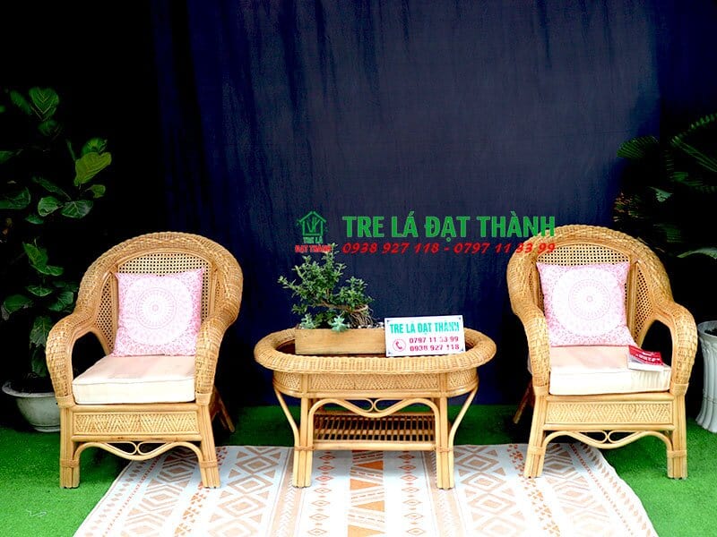 Ghế Mây Mắt Cáo - GMMC005